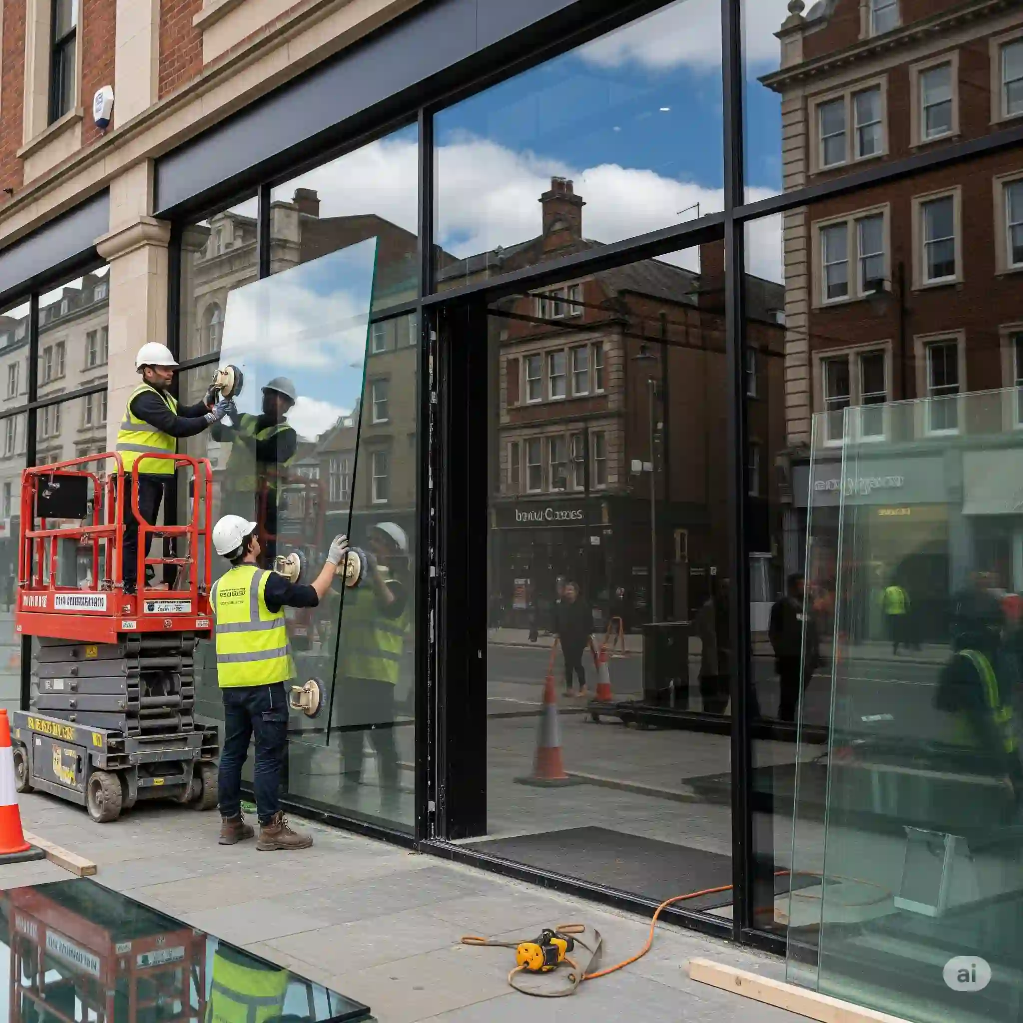 Aluminium Shopfronts and Commercial Glazing in West Croydon